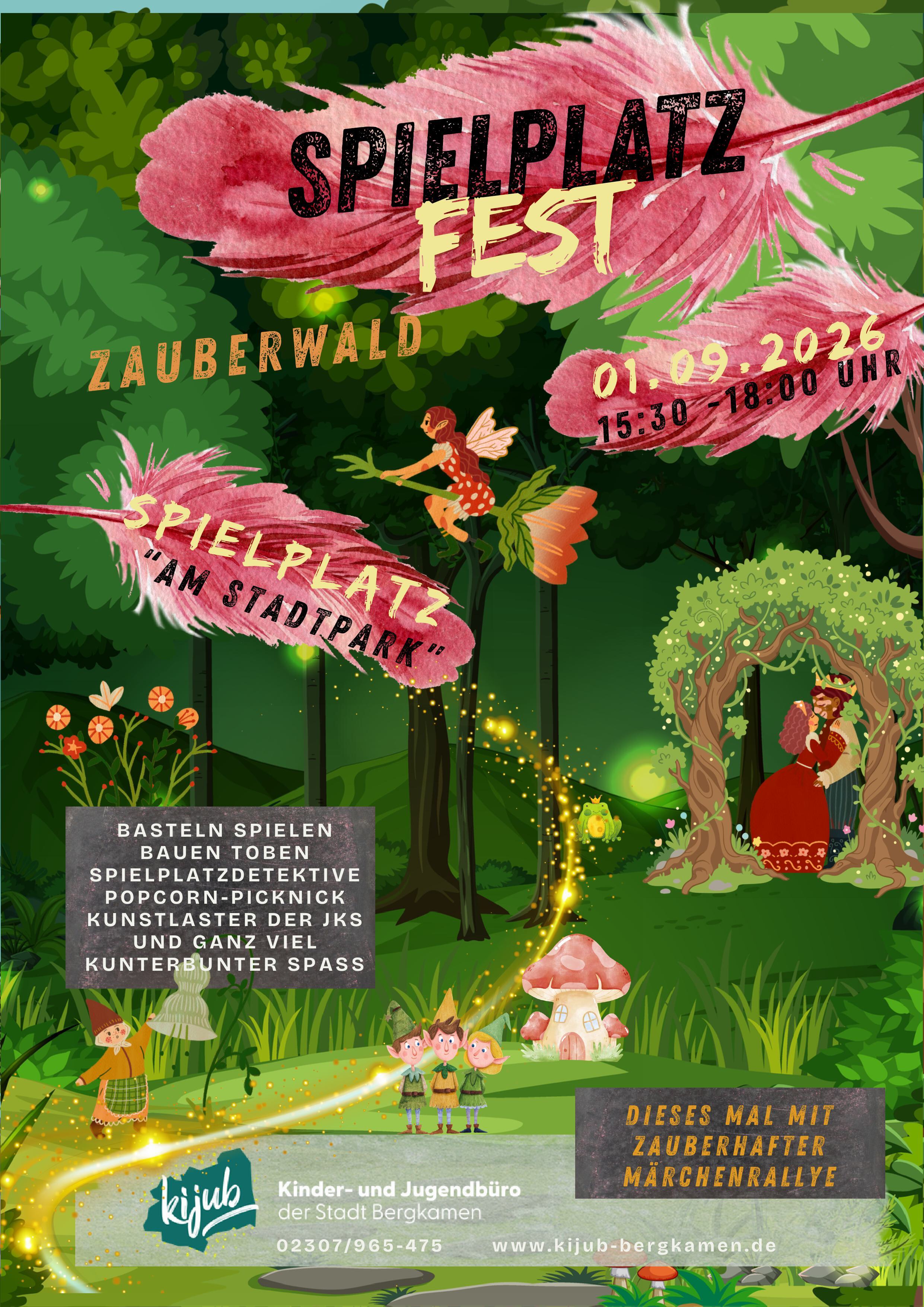 Zauberwald - Spielplatzfest "Stadtpark"