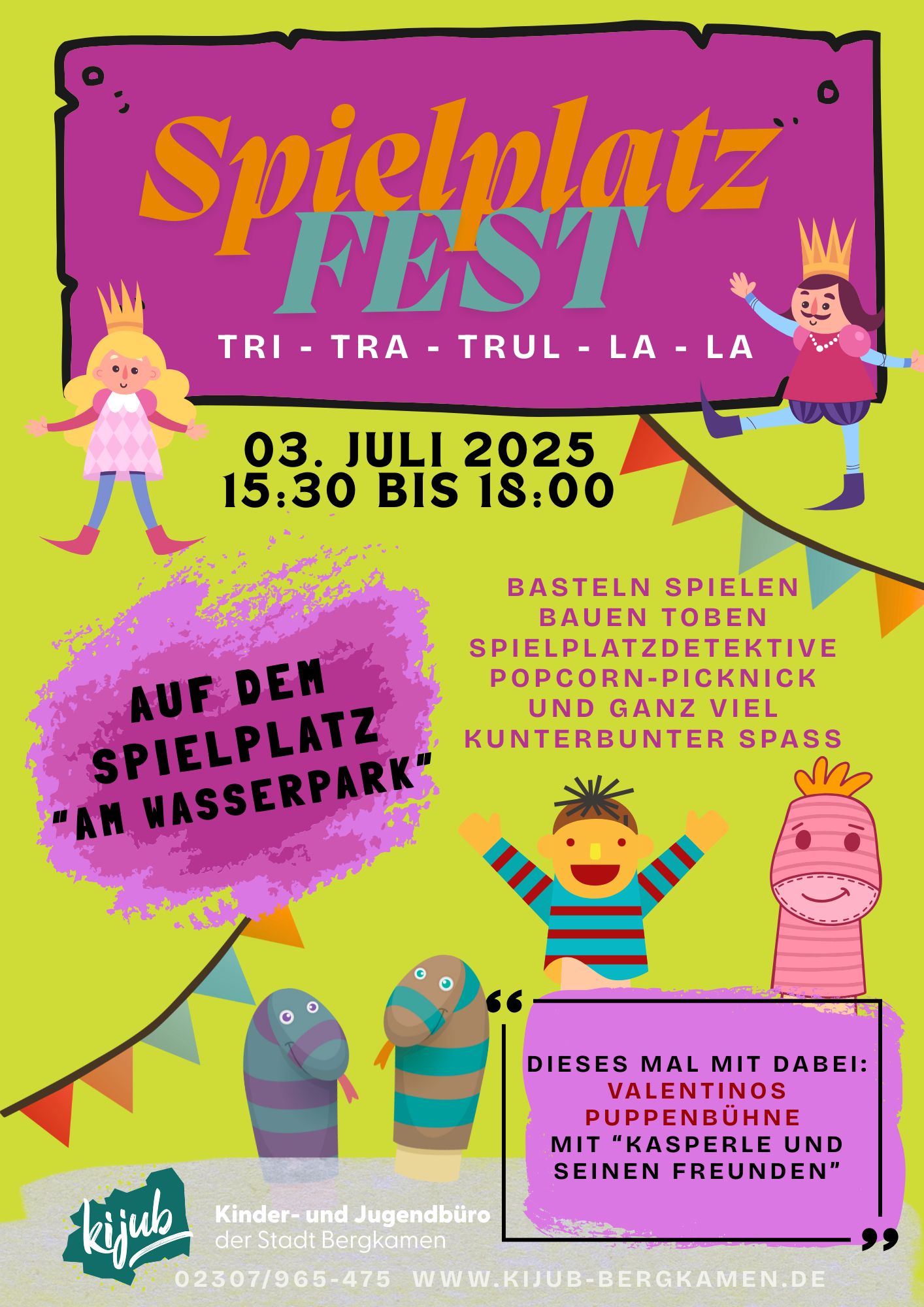 Spielplatzfest "Am Wasserpark" 2025